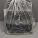 MIHIKK Dog Stairs Ramp, Curved 3-Step Dog Steps for Small Dogs and Cats, Pet Stairs for High Beds and Couch with Anti-Slip Washable Cover and Durable High Density Foam, Grey