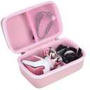 Shaver Case for WEQOEE/SHPAVVER/Wyklaus/umither Electric Shaver for Women, Case for 5-in-1 7D Rechargeable Body Shaver - Travel Protective Carrying Storage Bag (Pink, Box Only)
