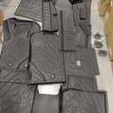 Floor Mats for Ford Bronco 2021-2026, All Weather Floor Mats Trunk Cargo Liner with Backrest Protectors and Door Sill Guards Accessories, Full Coverage Set (Fit 4 Door Models)