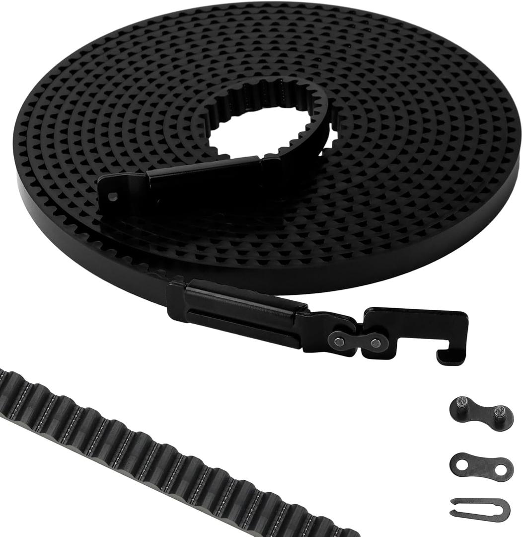 41A5434-13A Drive Belt for 8ft High Garage Doors, 257'' Garage Door Openers Belt 41A5434-13A, Replacement Belt Compatible with Chamberlain/LiftMaster/Sentex/Whisper Belt Drive Garage Door Opener