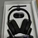 Fractal Design Scape Dark - Wireless PC Gaming Headset - Detachable Flip-to-Mute Microphone with Noise Cancellation - Battery Life Up to 40 Hours - Configurable Ambient Lighting - Black