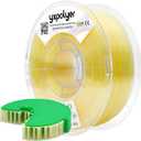 YXPOLYER PVA Filament 1.75mm 1kg Support Material for PLA, PETG, ABS, Fast Water Soluable in 6 Hours, AMS-Compatible Spool