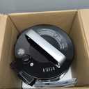 9-in-1 Electric Pressure Cooker 6 Qt, Stainless Steel Inner Pot, Programmable 12 Multi-Function Cooker with Safe Vent Design, Rice Cook, Slow Cook, Saut, Warmer & Sterilizer, Black