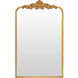 Ruomeng Wall Mirror, Traditional Vintage Baroque Mirror, Gold Framed Mirror for Bathroom, Entryway, Living Room, Hallway, 19 x 30.5