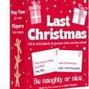 OFF TOPIC Last Christmas: The Naughty or Nice Holiday Party Game for The Whole Family - Fun Board Games for Family Night Games