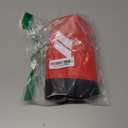 INTGET Center Console Cover for Dodge Charger Accessories 2011-2020 2021 2022 2023 for Chrysler 300 2015-2022 Leather Armrest Cover Console Lid Protector Cushion Pad (Black with Red, Leather)