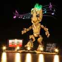 VONADO LED Light Kit Music Version DIY Decor Lights Compatible with Lego 76217 (NO Lego Model)