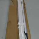 LazBlinds No Tools No Drill 1" Vinyl Mini Blinds, Cordless Blinds for Windows, Light Filtering Horizontal Window Blinds & Shades, 22 1/2" W x 48" H, White