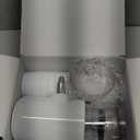 Shaved Ice Attachment for KitchenAid Stand Mixers with 8 Ice Molds, Ice Shaver Attachment, Snow Cone Attachment/Maker with Coarse and Fine Blades (White)