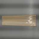HOPELF 25PCS Wooden Dowel Rods - 1/4 x 12 Inch Bamboo Sticks - for Crafts, Cake Dowels and DIY Projects