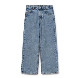  Blue Emebellished Straight Fit Jeans
 11