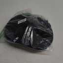 Black Womens Wool Felt Floral Veil Netting Feather Wide Brim Derby Hat A322
