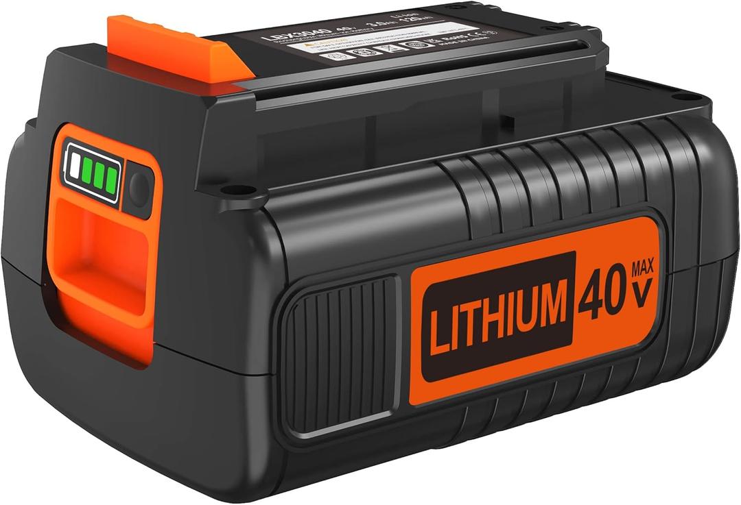 40V MAX Replacement for Black and Decker 40V Lithium Battery LBX2040 LST136 LBXR2036 LBXR36 LHT2436 LCS1240 LBX1540 LBX36 LSWV36 LST540 LST136W Black+Decker Lithium Ion