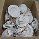 Sunco 24 Pack 6 Inch LED Recessed Light, Retrofit Downlight Can Lights for Ceiling, Baffle Trim, 1050 LM, 13W (75W Equivalent), Selectable CCT 2700K/3000K/3500K/4000K/5000K, Dimmable, Damp Rated UL