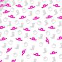 150Pcs Western Bachelorette Party Decorations, Glitter Cowgirl Last Rodeo Table Decor ConfettiLet's Go Girls Paper Scatters, Western Bridal Shower Party Supplies