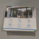 Window Camera for Home Security, 2K Indoor Security Camera with Smart AI Color Night Vision, No-Drill Window Mounted, AI Motion Alerts, 2.4/5GHz WiFi, SD/Cloud Storage, Alexa Compatible