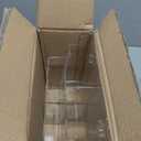 FUCDTEFC Acrylic Brochure Holder 8.5x11 & 4 x9 Inches, Clear 2 Tier Literature Magazine Stand Brochure Display Stand w Removable Divider Universal, Pamphlet Flyer Holder for Wall Mount or Countertop