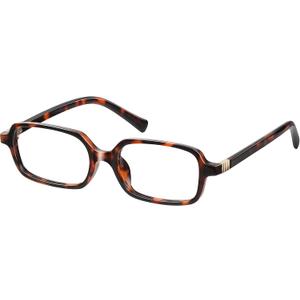6 x Blue Light Glasses for Woman, Small Square Fashion Computer Glasses - Lightweight & UV Protection