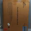 Sportneer Stadium Seats with Back Support: 2.5'' Thick Comfy Cushion 6 Adjustable Angle Bleacher Seat with Armrest - 2 Large Pockets, 2 Cup Holders Stadium Chair for Sport Events Concerts Parks (Non-Heated, Extra Wide - 24", Blue)