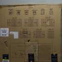 29-32" Metal Baby Gate for Stairs/Doorways, 30" Tall Pressure Mounted Pet Gates, Auto-Close Child Safety Gate, No Drilling Easy Walk-Through Dog Gate Indoor, Black