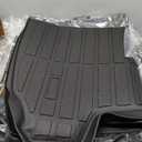 Jenofa-Floor Mats for Cadillac XT5 2025-2017 Car Mats Cargo Mat Fit Cadillac XT5 All Weather Non-Slip Waterproof Durable TPE Rubber High Edge Protection Floor Liner Accessories Full Set 2024