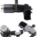 2pcs Crankshaft + Camshaft Position Sensor Kits for Dodge Caravan 3.3L 2001 2002 2003 2004 2005 2006 2007