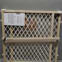 Toddleroo by North States - Diamond Mesh Wooden Baby Gate: Pressure Mounted Baby Gate for Doorways - Adjustable 26.5 to 42 Inches Wide - 23 Inches Tall