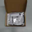 Basics Aluminum USBC to RJ45 Gigabit Ethernet Adapter, Portable, Fast Network, Grey, 2.07 x 0.81 x 0.6 inches