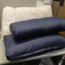 Aqua Outdoors Inside Pool Lounger Headrest Pillow, in Water Sun Shelf Chaise Cushion, Great for Tanning on Baja Ledge or Poolside Sundeck(Navy,Two)