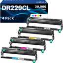INK4U DR-229CL Drum Unit Compatible Replacement for Brother DR-229CL DR229 Drum Unit for BrotherHL-L3220CDW HL-L3280CDW MFC-L3720CDW MFC-L3780CDW HL-L3300CDW HL-L3295CDW MFC-L8395CD Printer, 4 Pack