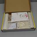 2 Tier Bracelet Holder Display - Detachable T Bar Beige Velvet Bracelet Holder, Jewelry Holder Organizer for Bracelet, Necklace, Earrings, Rings