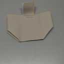 OLETHA Aesthetic Rectangle Tissue Box Cover, Medium Flat Box Tissues Holder Rectangular, Light Taupe (Fits Medium Flat Box (110-160 Sheets))