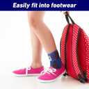 Neo-G Ankle Brace for Kids - Support For Juvenile Arthritis Relief, Joint Pain, Ankle Injuries, Gymnastics, Basketball, Volleyball - Adjustable Compression - Class 1 Medical Device - 1 Size - Blue (Blue)