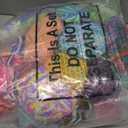 Fabbay 34 Rolls Milk Cotton Yarn for Crocheting and Knitting Soft Rainbow Multi Colored Yarn for Crocheting and Knitting Craft Project