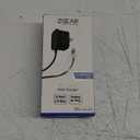 ZGear Lightning Cable High Power Wall Charger - Black, 5 ft