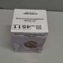 Self Stirring Mug, Electric Automatic Stirring Coffee Cup with 304 Stainless Steel, Rechargeable Travel Mug for Hot/Cold Drinks, Perfect for Coffee, Tea, Hot Chocolate, Office & Home Use(beige)