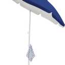 JEAREY 6.5ft Sun Shade Umbrellas, Portable Umbrella with Stand, Lightweight Sun Protection Free Standing Sport Umbrella for Outdoor Sports, Camping, Fishing, Patio, Beach, Royal Blue