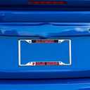 Desert Cactus University of Mississippi Rebels Ole Miss U of M Metal License Plate Frame for Front or Back of Car Officially Licensed (Alumni)