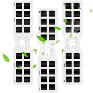 AMI PARTS Pure-Air AF-2 Air Filter Fit for Frigidaire Refrigerator frgpaaf-2 Replace FRFS282LAF FRFS2823AW FRFS2823AS GRMG2272BF PRFS2883AF PRFC2383AF Filter for Air(3-pack)
