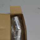 uxcell Universal Fit Diameter 0.75" -1.5" Stainless Steel Chrome Curved Exhaust Tail Muffler Tip Pipe for Vehicle