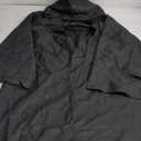 Men's Tunic Cosplay Costume Adults Outfits Halloween Robe Hooded Uniform Full Set (Medium, Black)