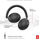 Lenovo Wireless Headphone 2000 Over Ear Bluetooth Headphones with 40 mm Drivers, Up to 110 Hours Battery Life, Wired & Wireless Use, Fast Charge, Built in Mic, Black