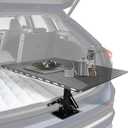 Adjustable Car Camping Table Base, Suitable for SUV & Camping Car Tailgate, Car Camping Essentials, Portable,Can be Installed with Iron Table, Wooden Table, Easy and Quick Installation (No Tabletop)