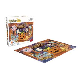 Buffalo Games - Pokemon - Halloween - 400 Piece Jigsaw Puzzle for Families -Challenging Puzzle Perfect for Game Nights - Finished Size is 21.25 x 15.00