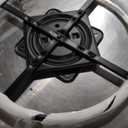 COLAMY Swivel Accent Chair, 34 Inches Wide Upholstered Arm Chair with Plump Back Pillow, Modern Sofa Living Room Chair for Bedroom, Corner, Reading, Grey