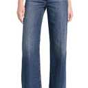 Levi's Women's Ribcage Wide Leg Jeans, Polar Perimeter, 25x30