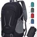 MIYCOO Ultralight Packable Backpack, 35L Waterproof Hiking Daypack | Travel Camping Foldable Daypack, Hiking Back Pack for Men Women, Black