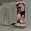 MESCOMB 5 in 1 Hot Air Styler Wrap, High-Speed Hair Dryer, Volumizing Brush with Auto Curlers, Fast Drying & Frizz-Free Styling, Straightening, No Heat Damage, Includes Travel Bag (Pink)