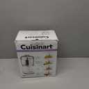 Cuisinart Mini-Prep Plus Food Processor, 24-Ounce Mini Food Processor to Chop Herbs, Vegetables, and Hard Cheese, 24-Ounce Work Bowl, Reversible Stainless Steel Blade, DLC-2A, White