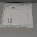 Adult Diaper Cover, Leakproof Waterproof Reusable Plastic Pants Noiseless & Comfortable Protection for Men and Women (White)